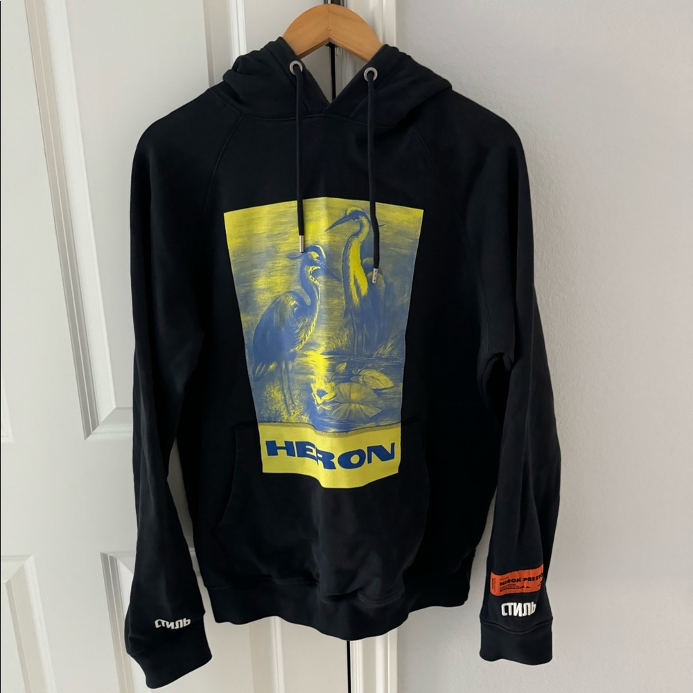 Heron Preston Hoodie Retail $390